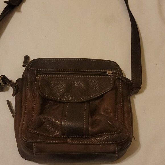 Fossil Handbags - Fossil vintage crossbody leather organizer.